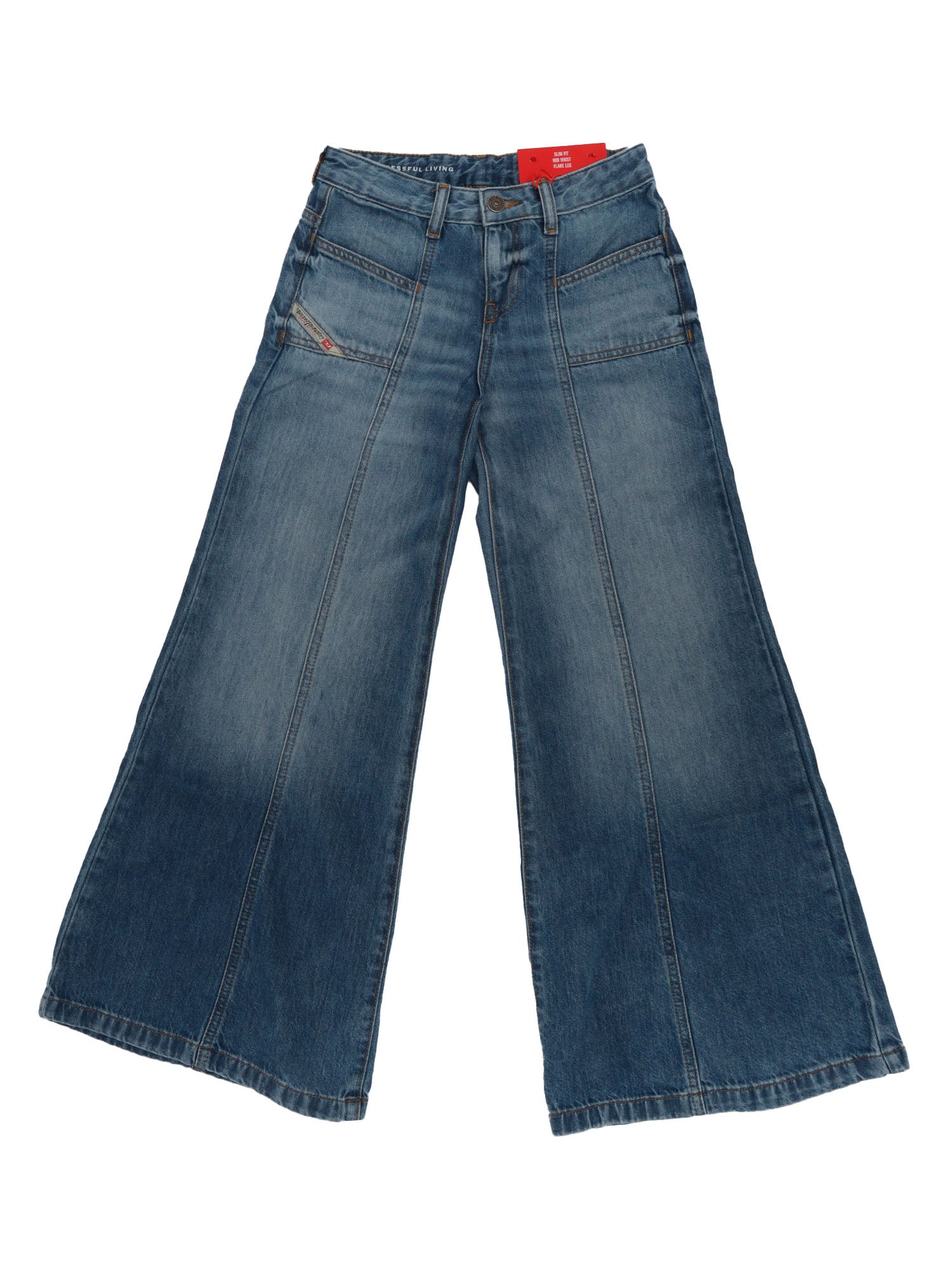 5 pockets Multicolor Cotton Jean