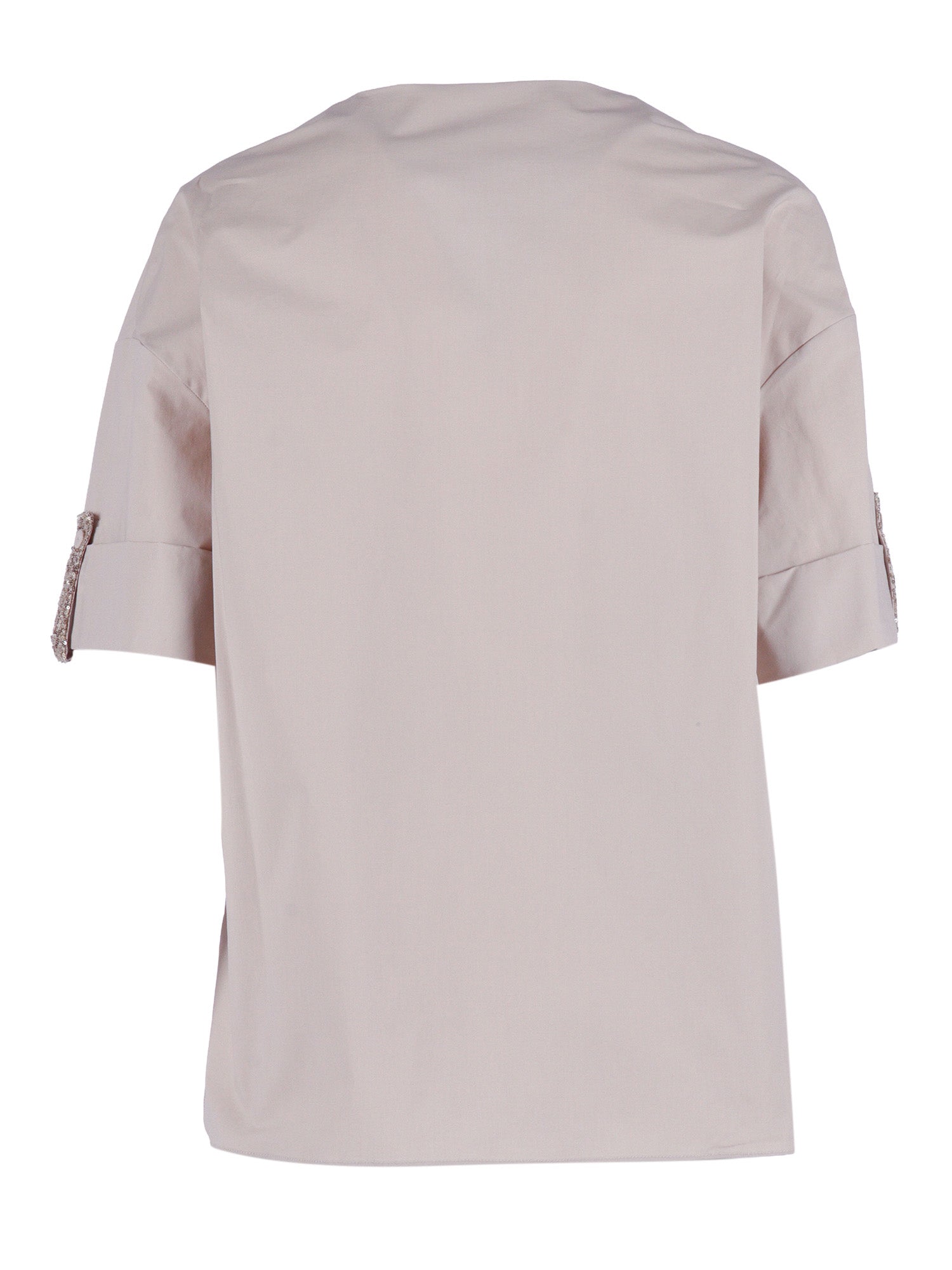 T-Shirt Multicolor Cotton Elastane Short Sleeves