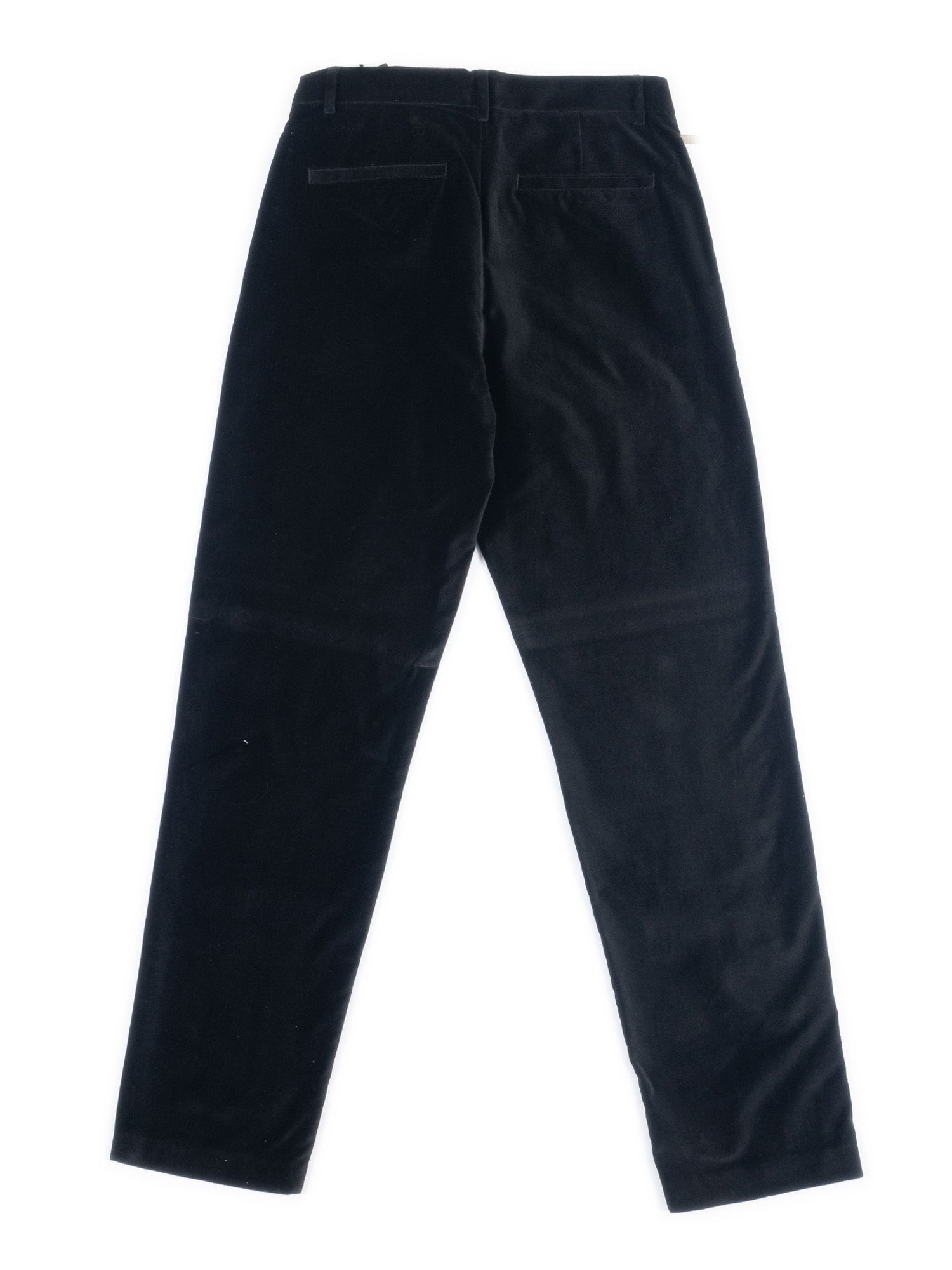 Suit Trousers Black Cotton
