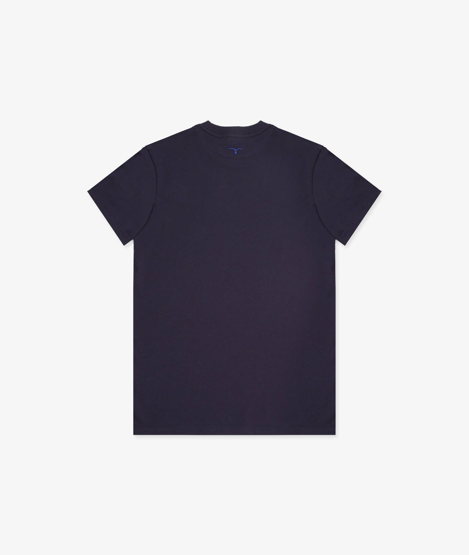 Cotton T-Shirt Panarea Blue Round Neck