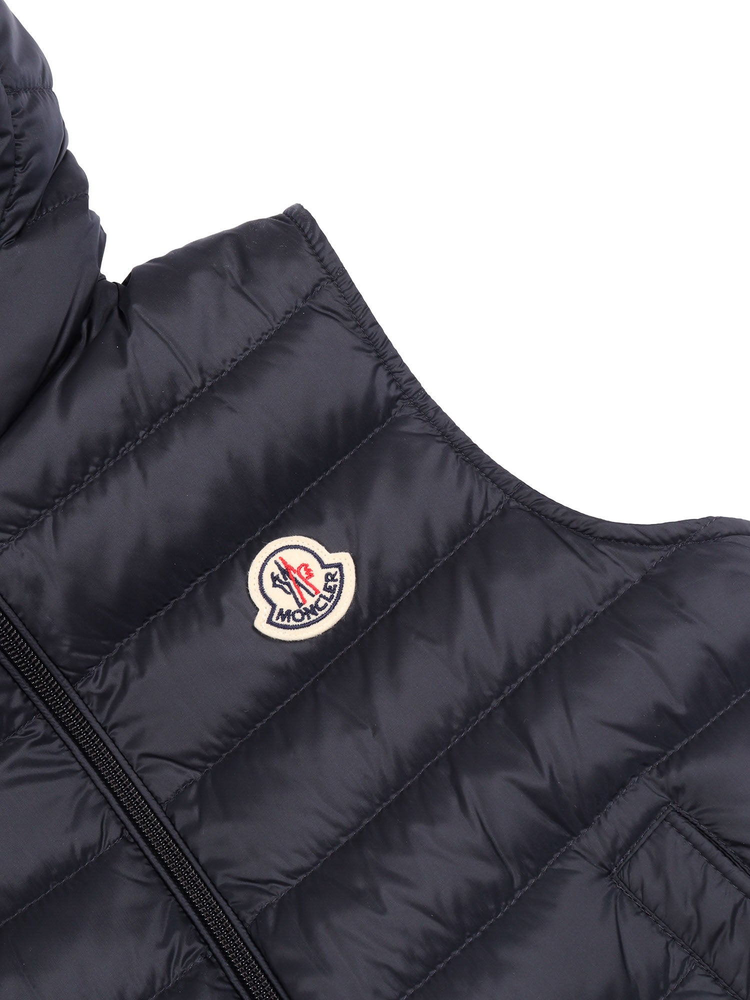 UZAY VEST Blue Sleeveless Puffer