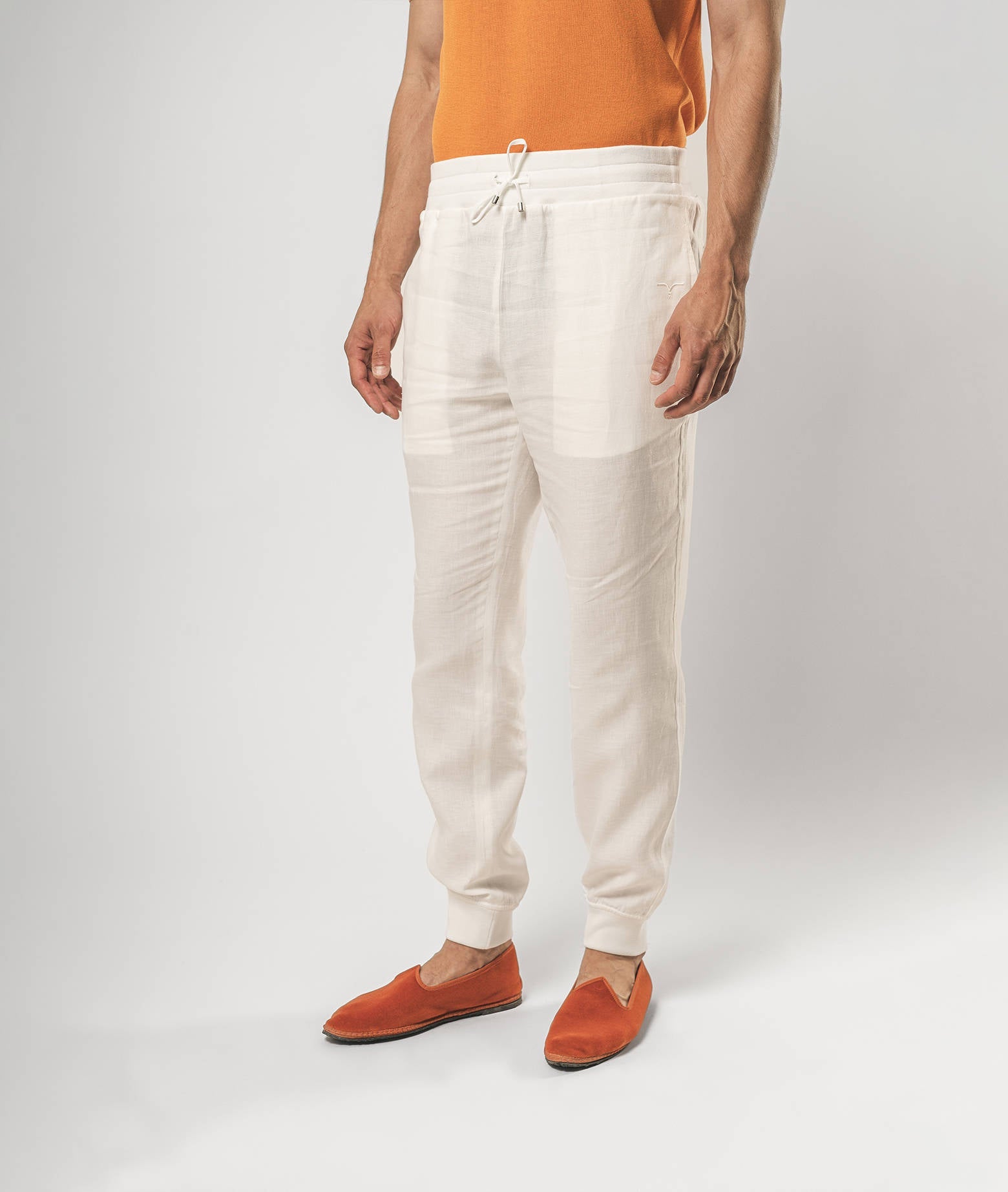 Linen Trousers Korfu Blue Sportswear