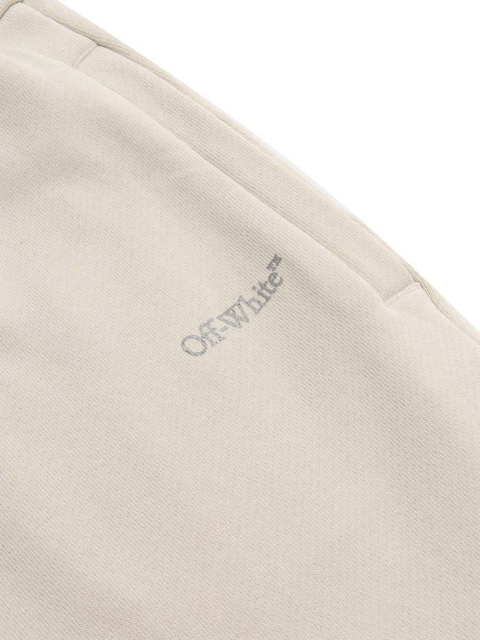 CARGO BOOKISH SWEATPANT LIGHT GREY - SIL Beige Cotton Lining Trackpants