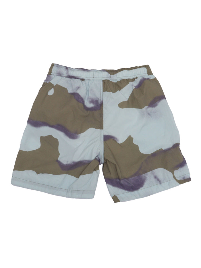 SHORTS Green Polyamide Lining