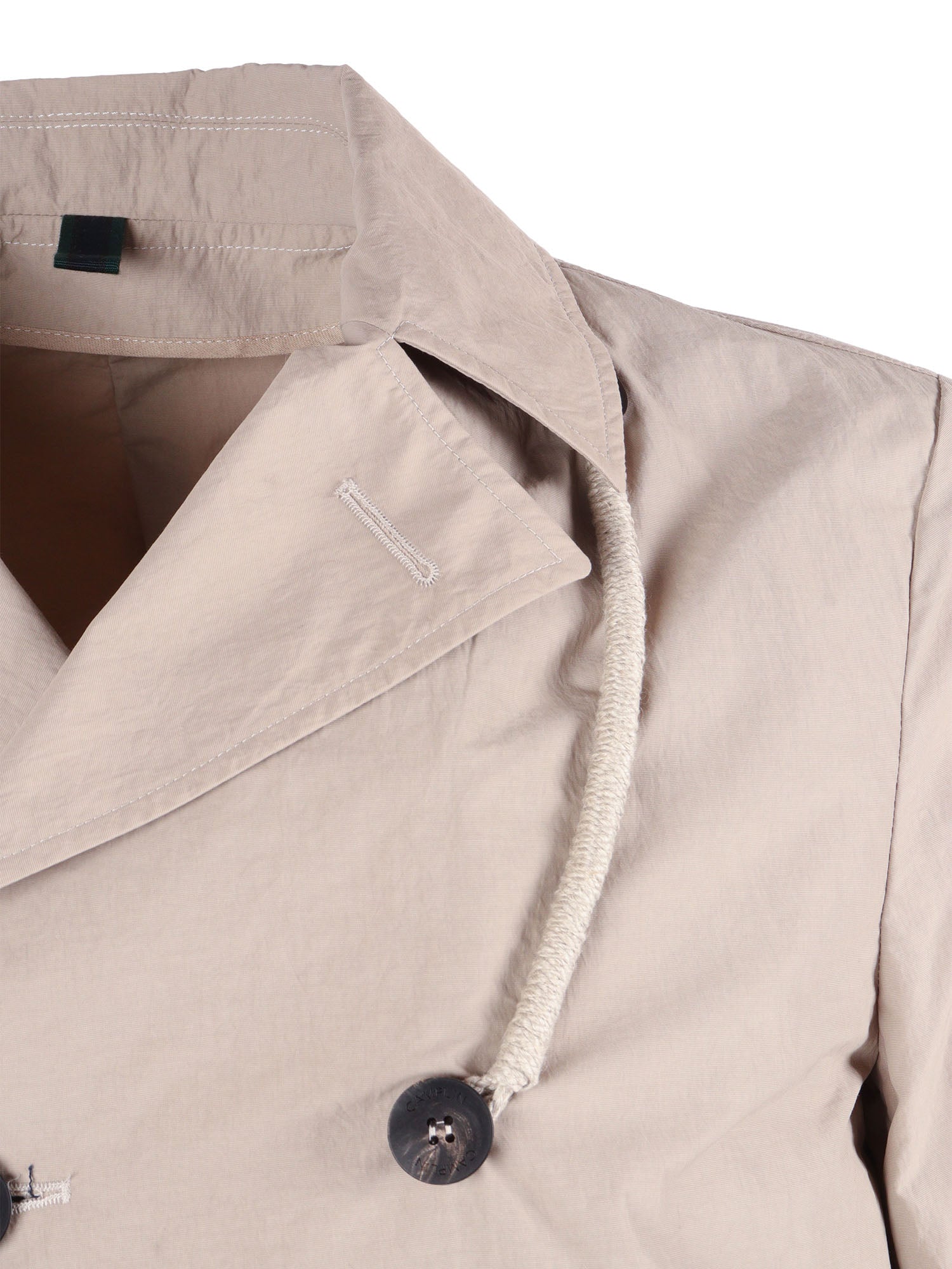 Storm - Bl Beige Polyamide Cotton Jacket