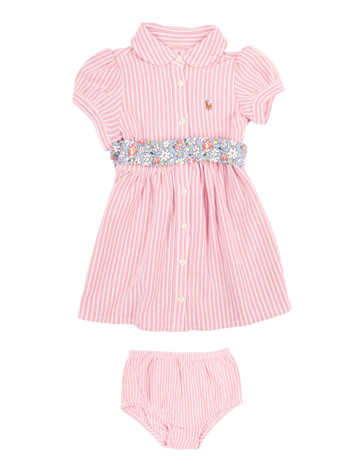 Knit-Dresses Pink Cotton Dress