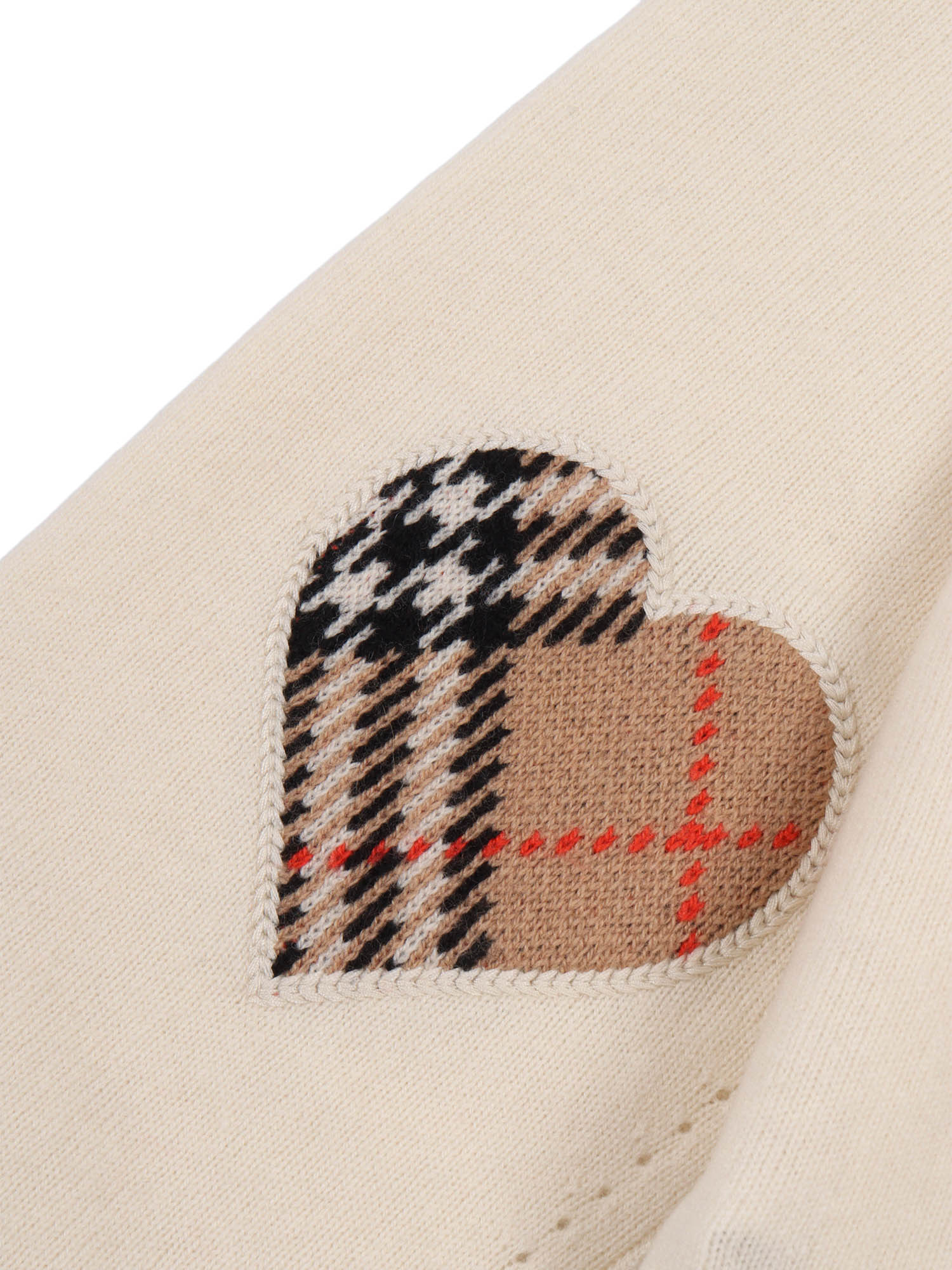 KID GIRL CARDIGANS Beige Wool Cashmere Cardigan