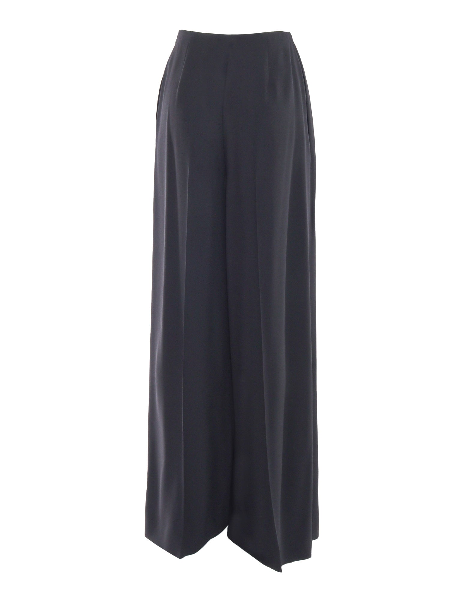 Pants Black Acetate Viscose