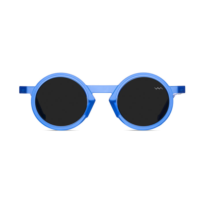 WL0040 White Label CRYSTAL BLUE MATTE Blu Bio-acetate Occhiali Sole