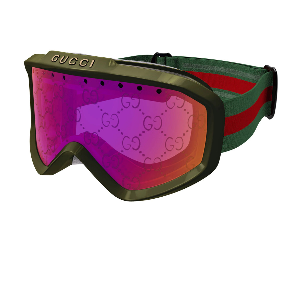 GG1210S 003 Verde Acetate/elastic Band Occhiali Sole