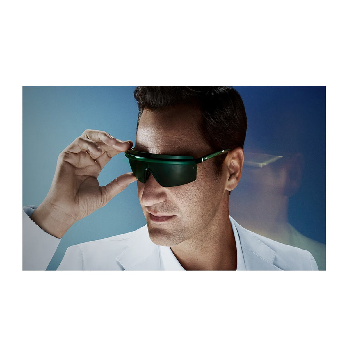 Oliver Peoples OV5556S R-4 Collezione by Roger Federer 70055A Semi-Matte Umber Marrone Propionate Occhiali Da Sole