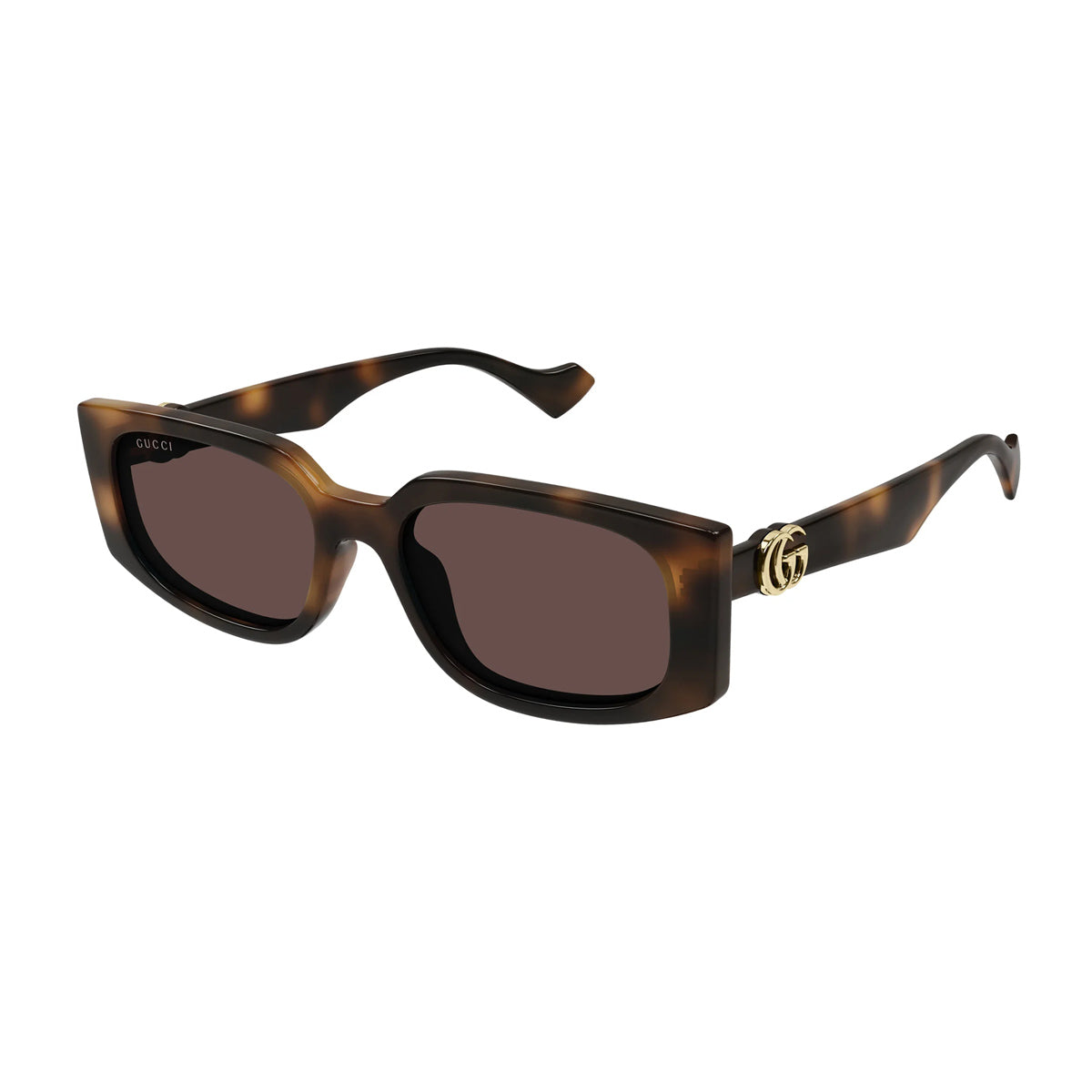 Gucci GG1534S LINE GG LOGO Marrone Acetate Occhiali Sole
