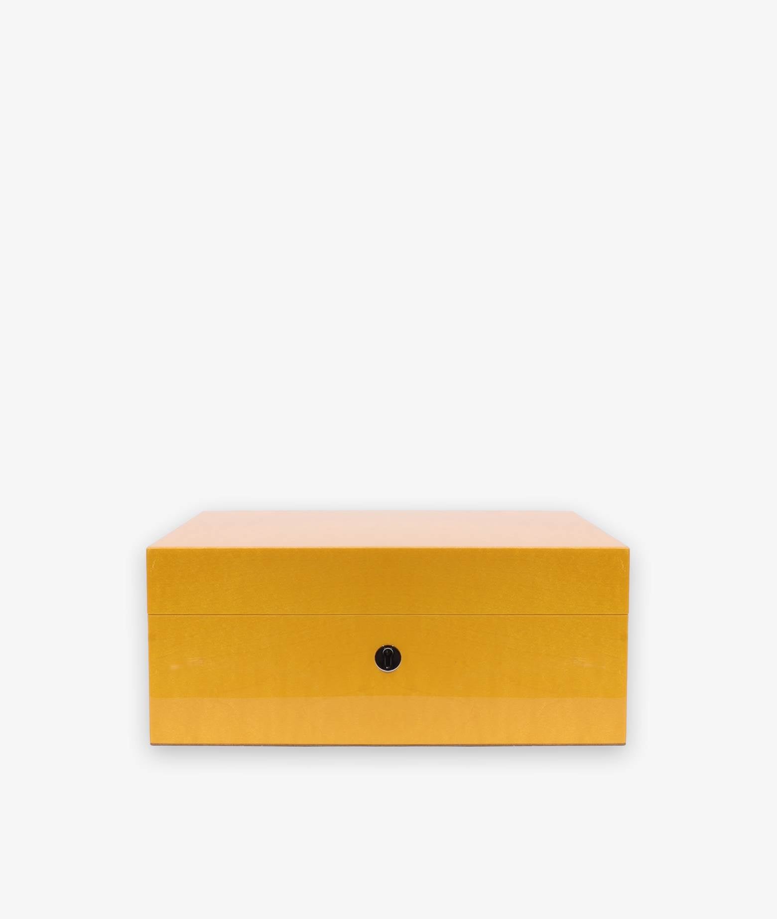 Yellow Watch Holder Case