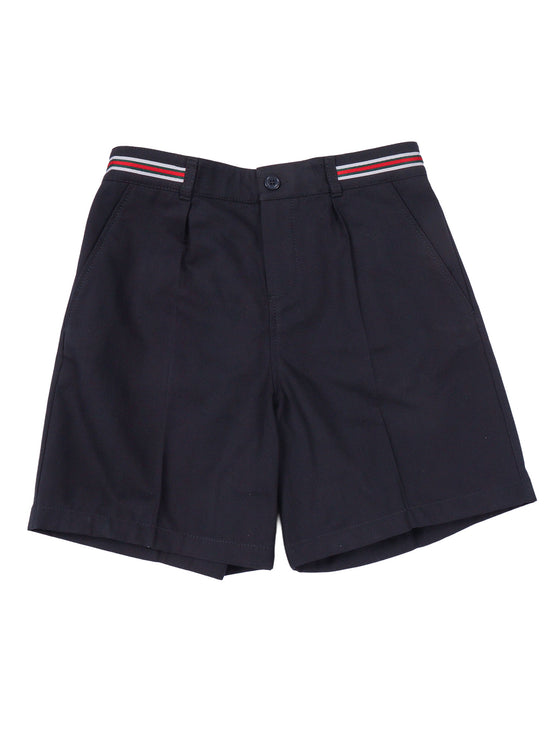 J Bermuda Light Cotton Canvas Blue Short