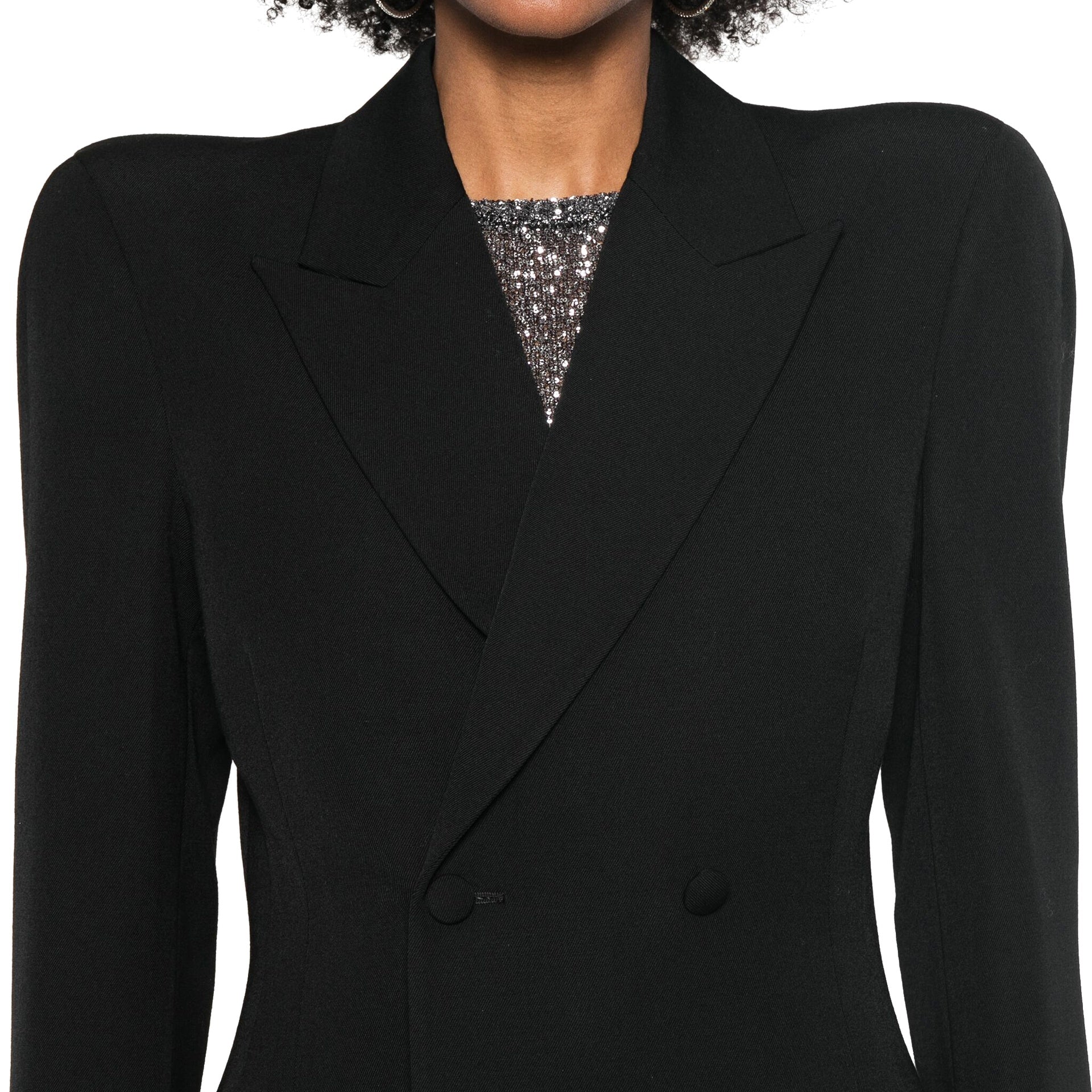 Wool Blazer Black