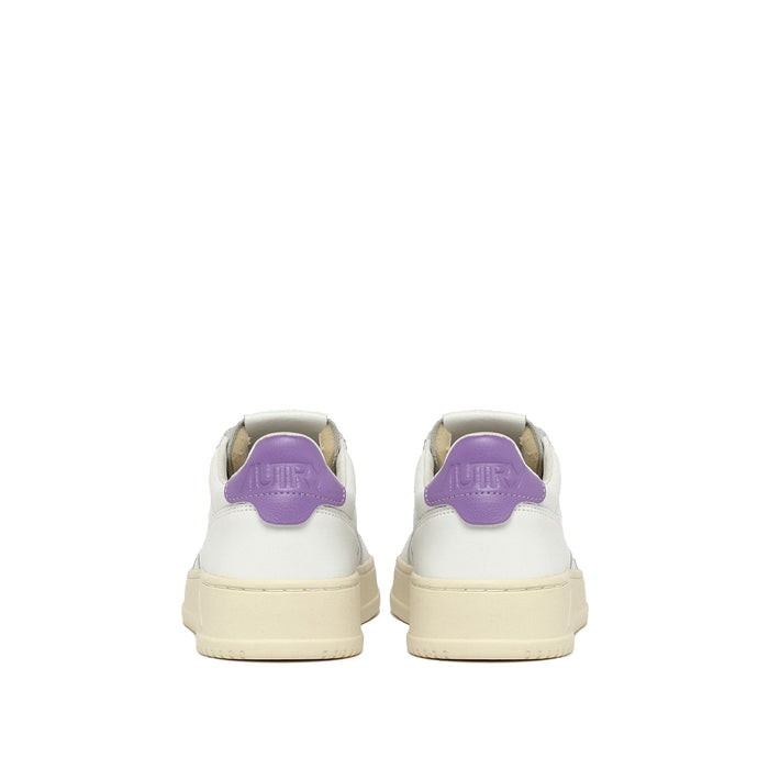Autry Medalist Leather Sneakers White