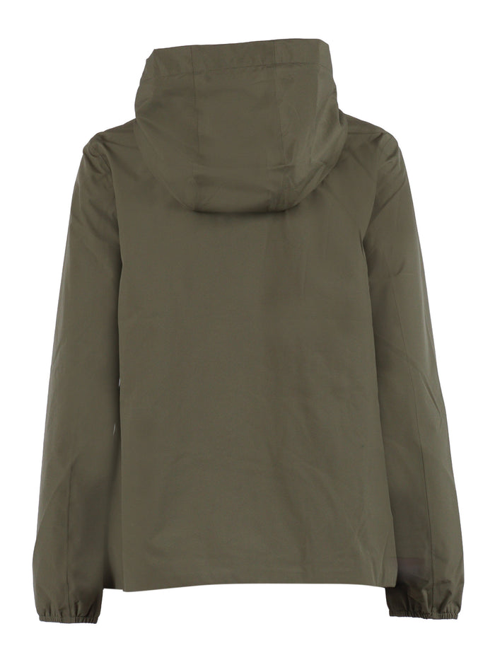 MARGUERITE STRETCH POLY JERSEY JACKET Green Polyester Giubbino Corto