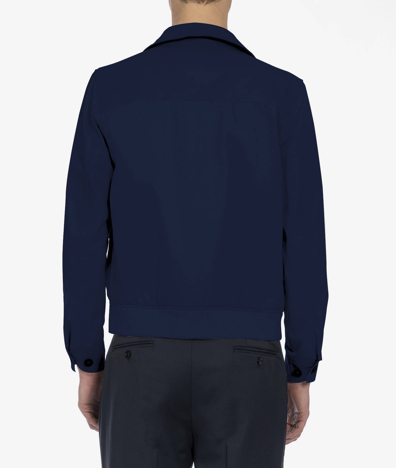 Cotton Jacket Sempione Beige Sportwear Blouson
