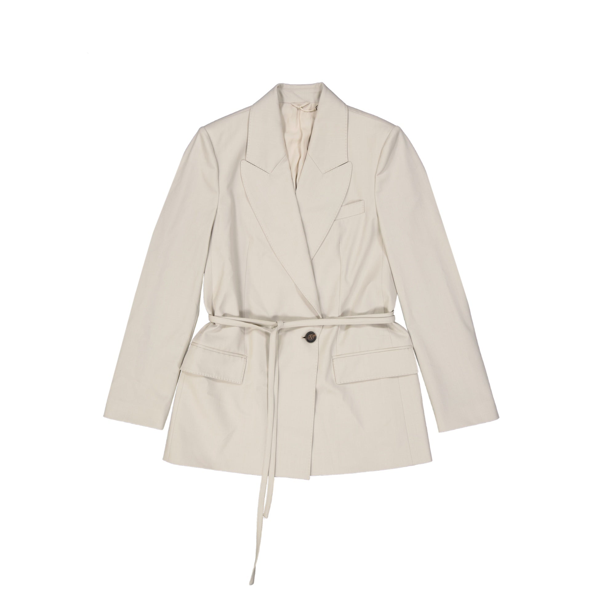 Wool Jacket Beige