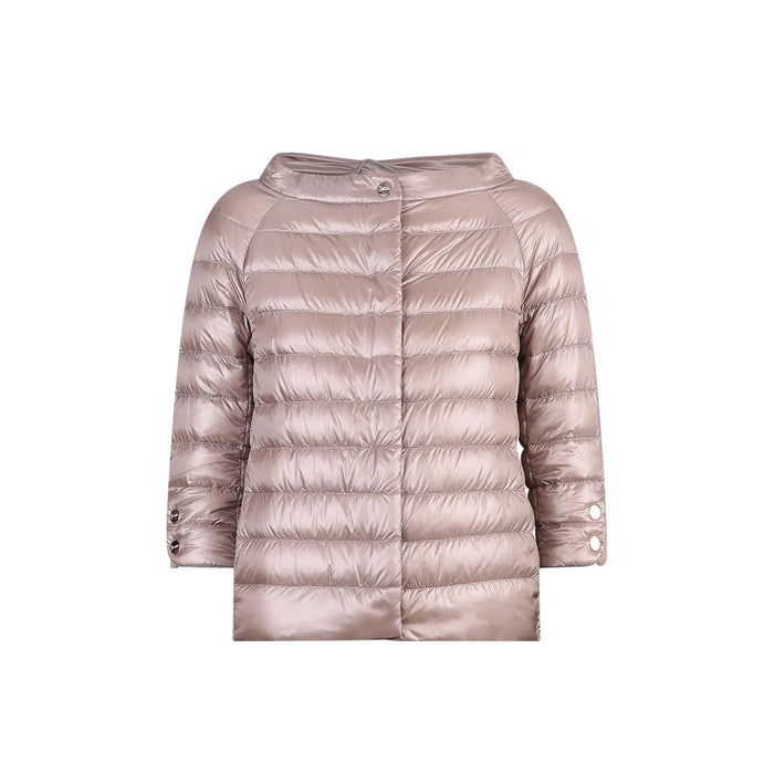 Herno Lightweight Down Jacket Pink Polyamide