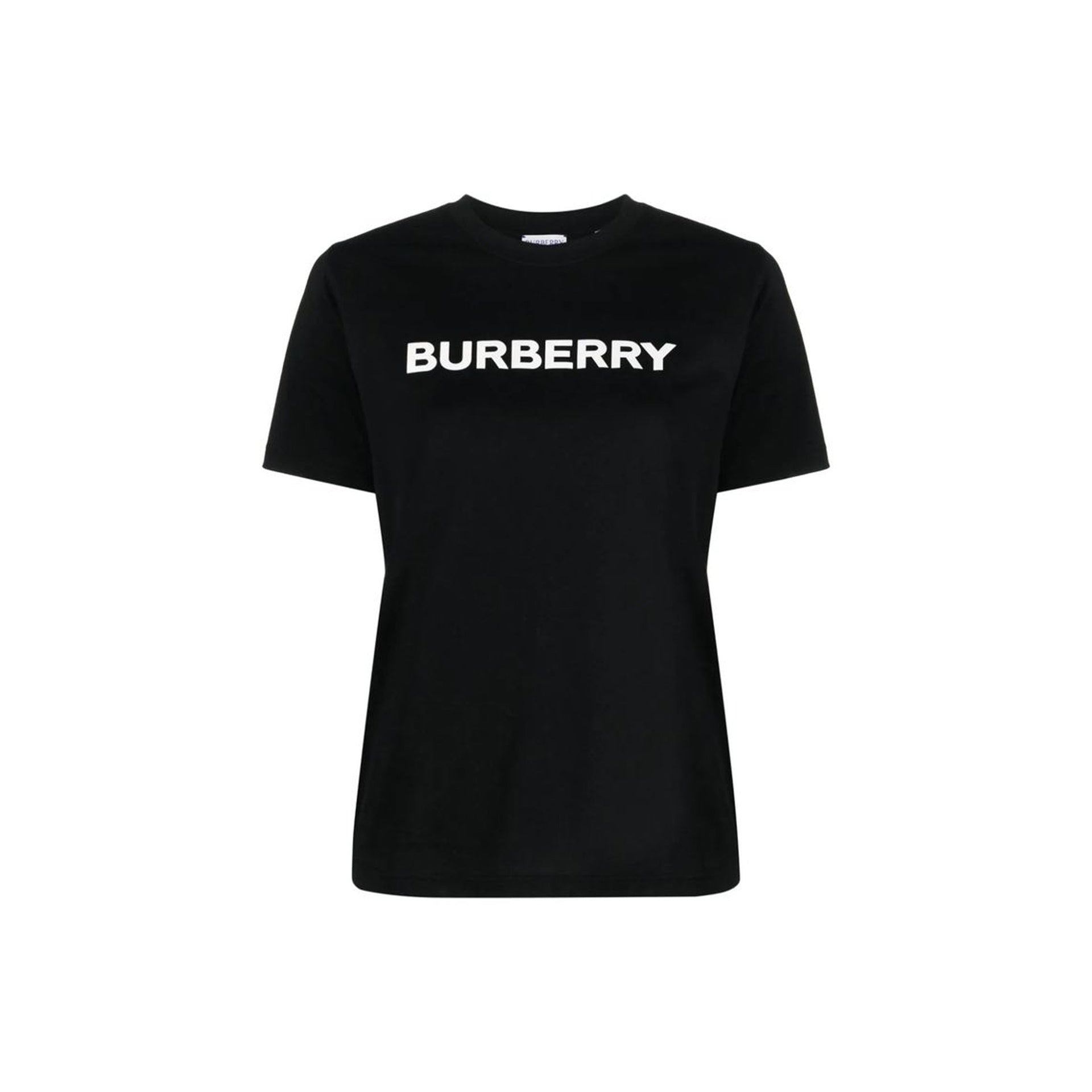 Cotton Logo T-Shirt Black