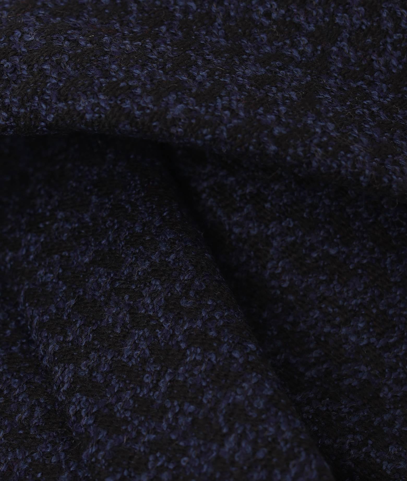 Wool Tie Porta Nuova Blue Knitted