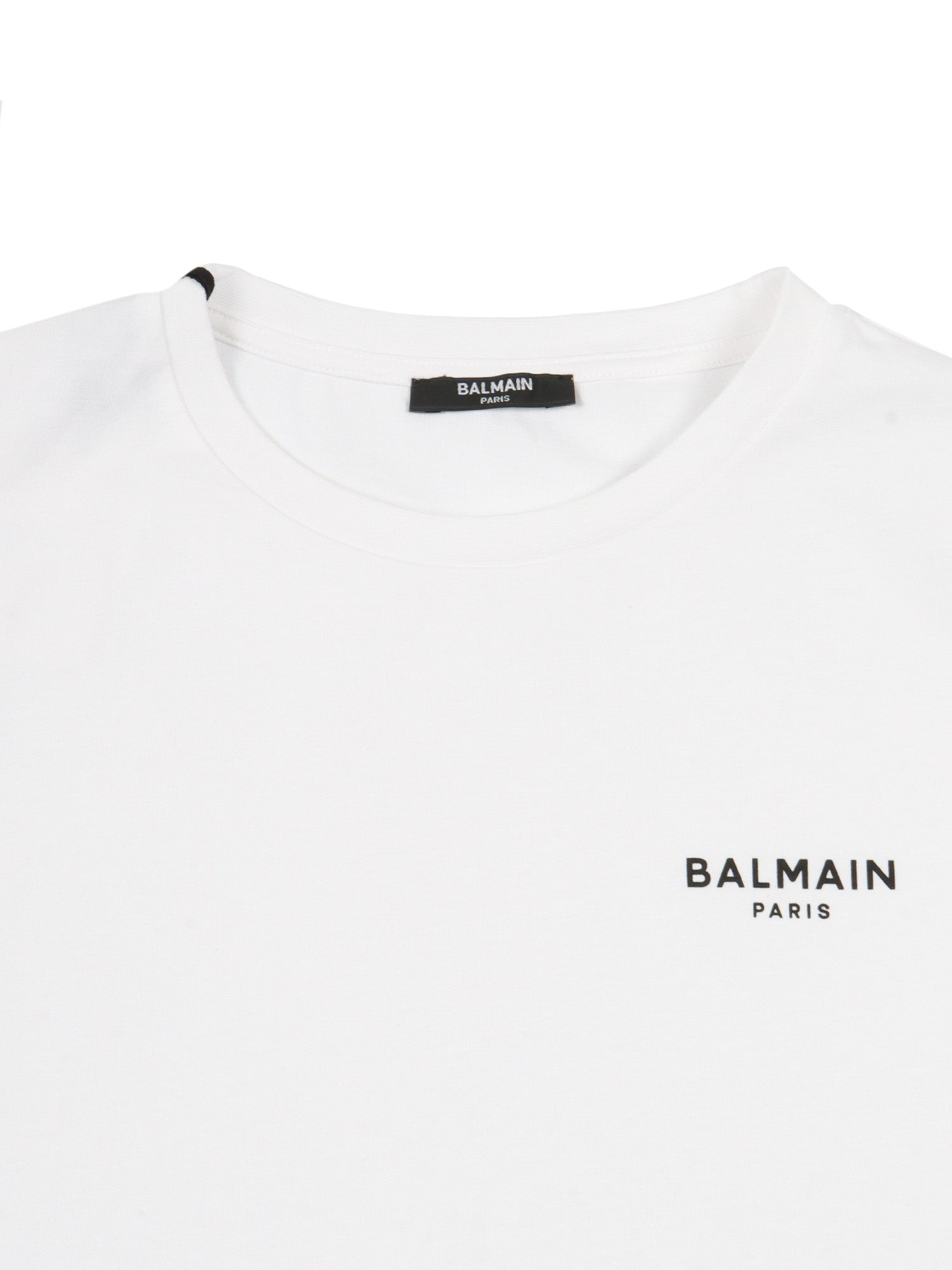 T-SHIRT White Cotton Short Sleeves