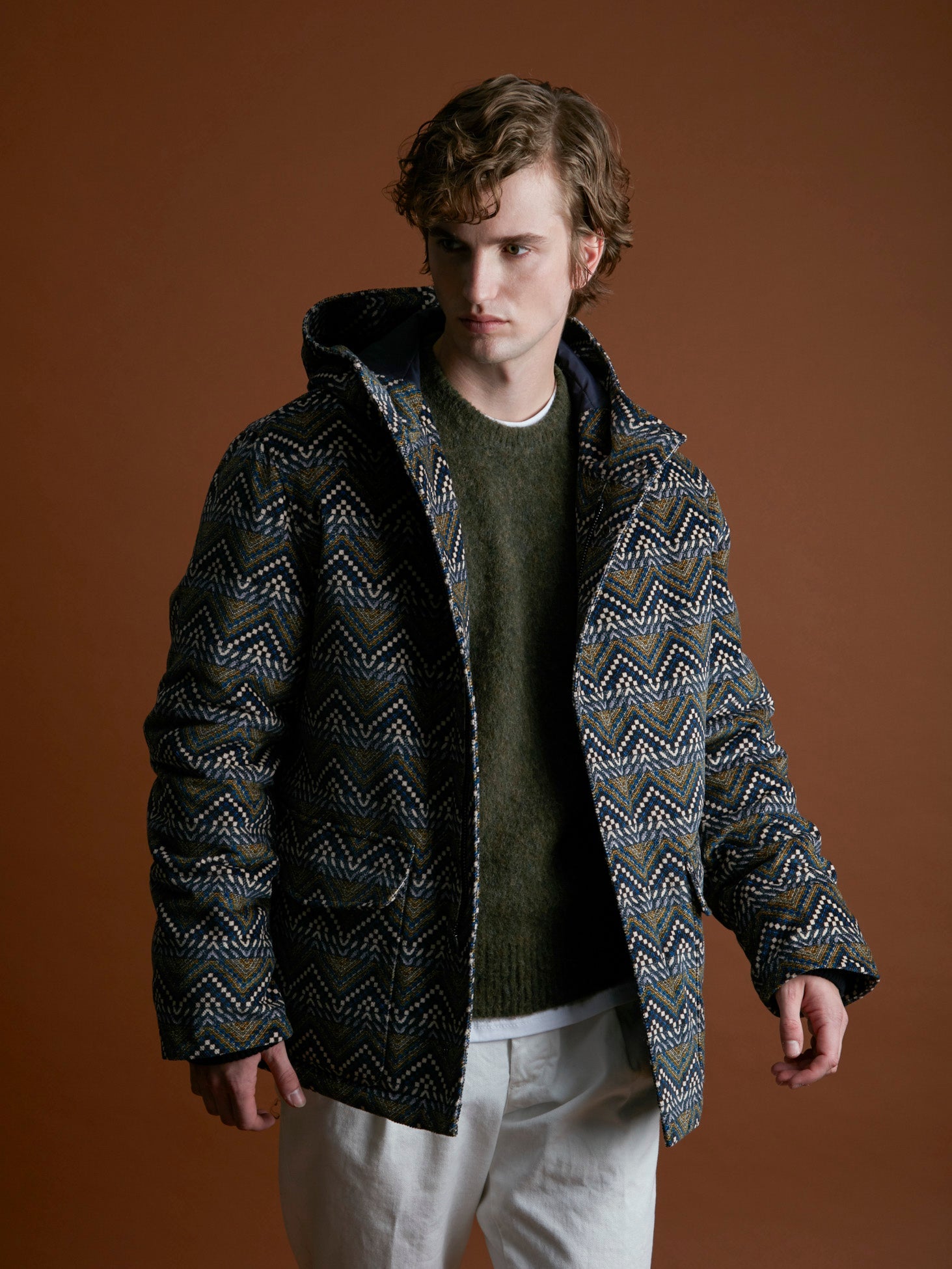 Aastuzio Blue Coats & Jackets