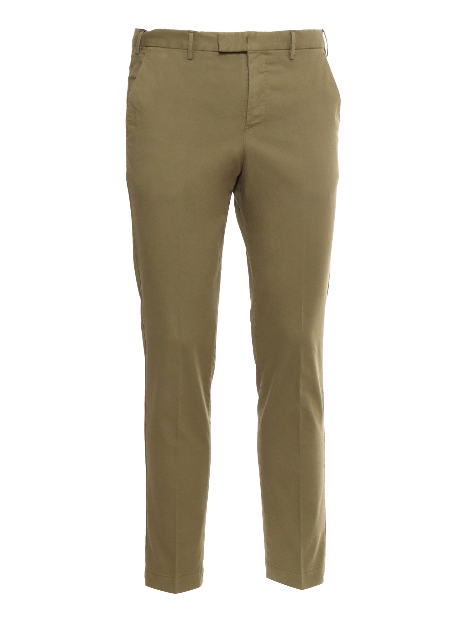 Kaki Master trousers Green Cotton Elastane Pant