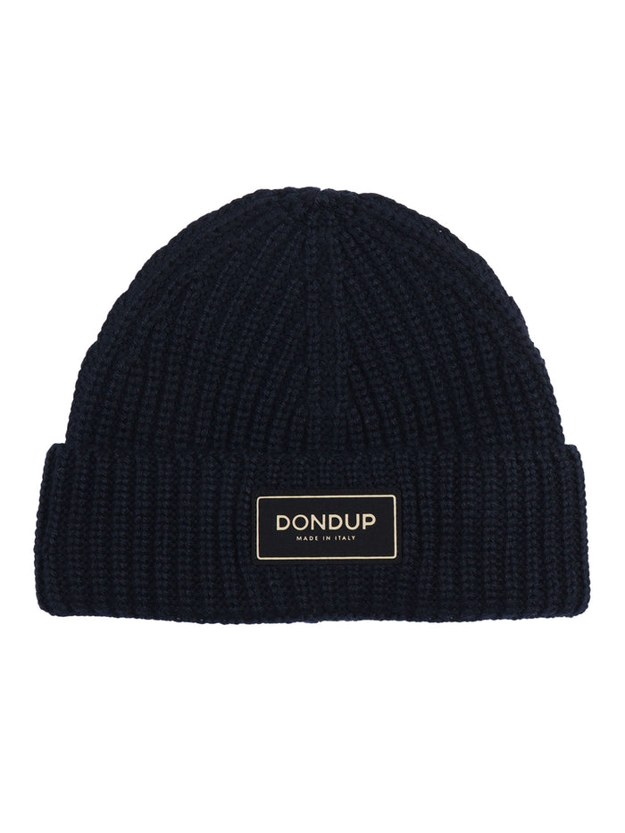 Cap Blue Wool Acrylic Hat