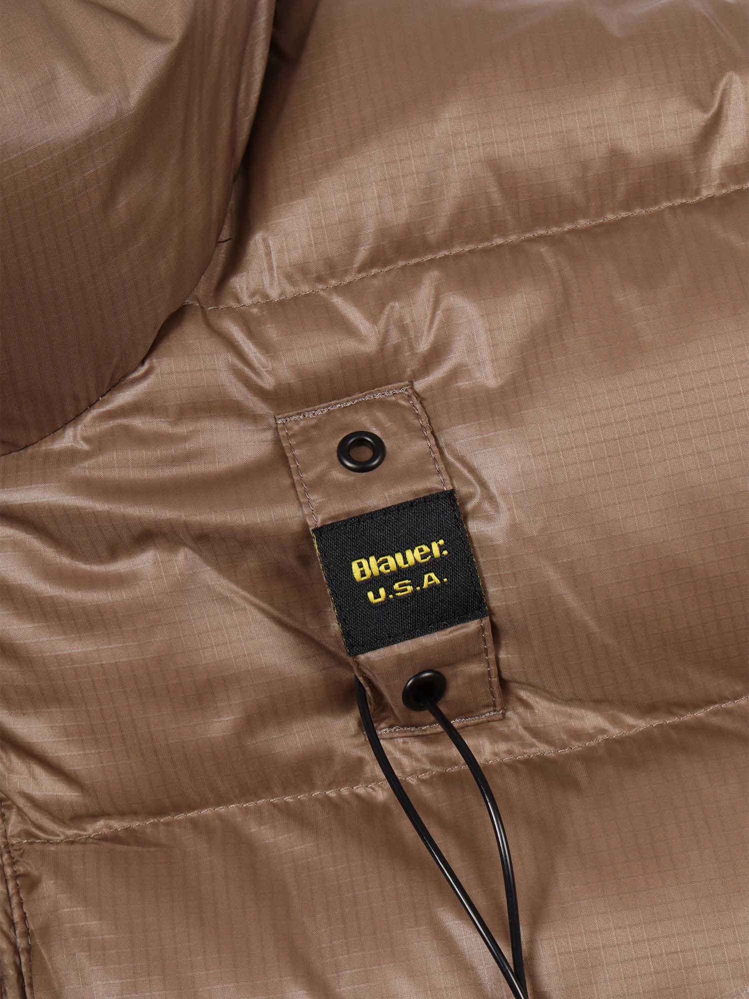 Ansel Junior Down Jacket Beige Polyamide Short Puffer