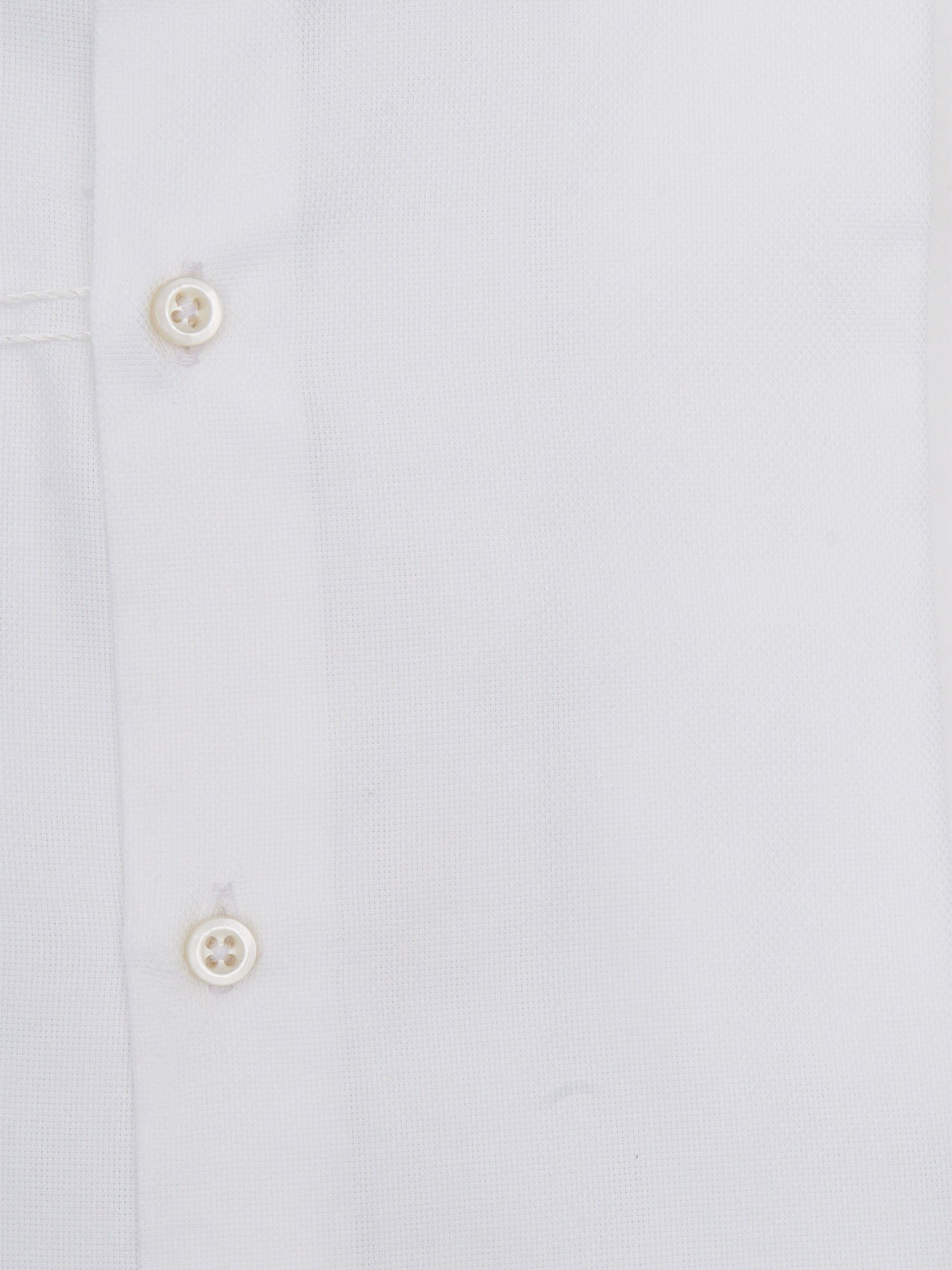 Mens Shirt White Cotton