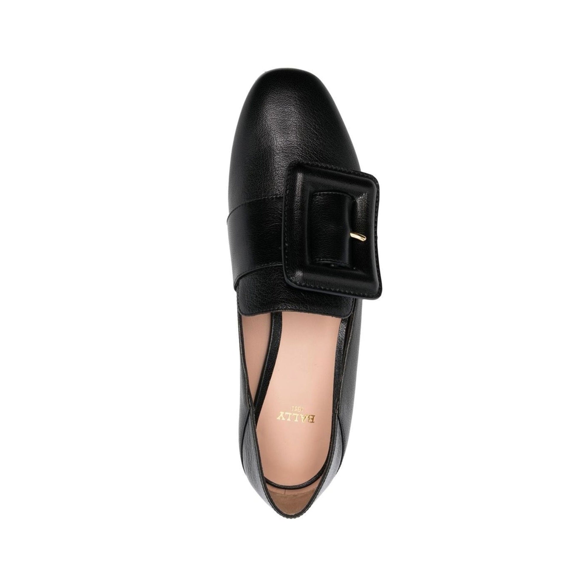 Janelle Loafers Black Calf Leather