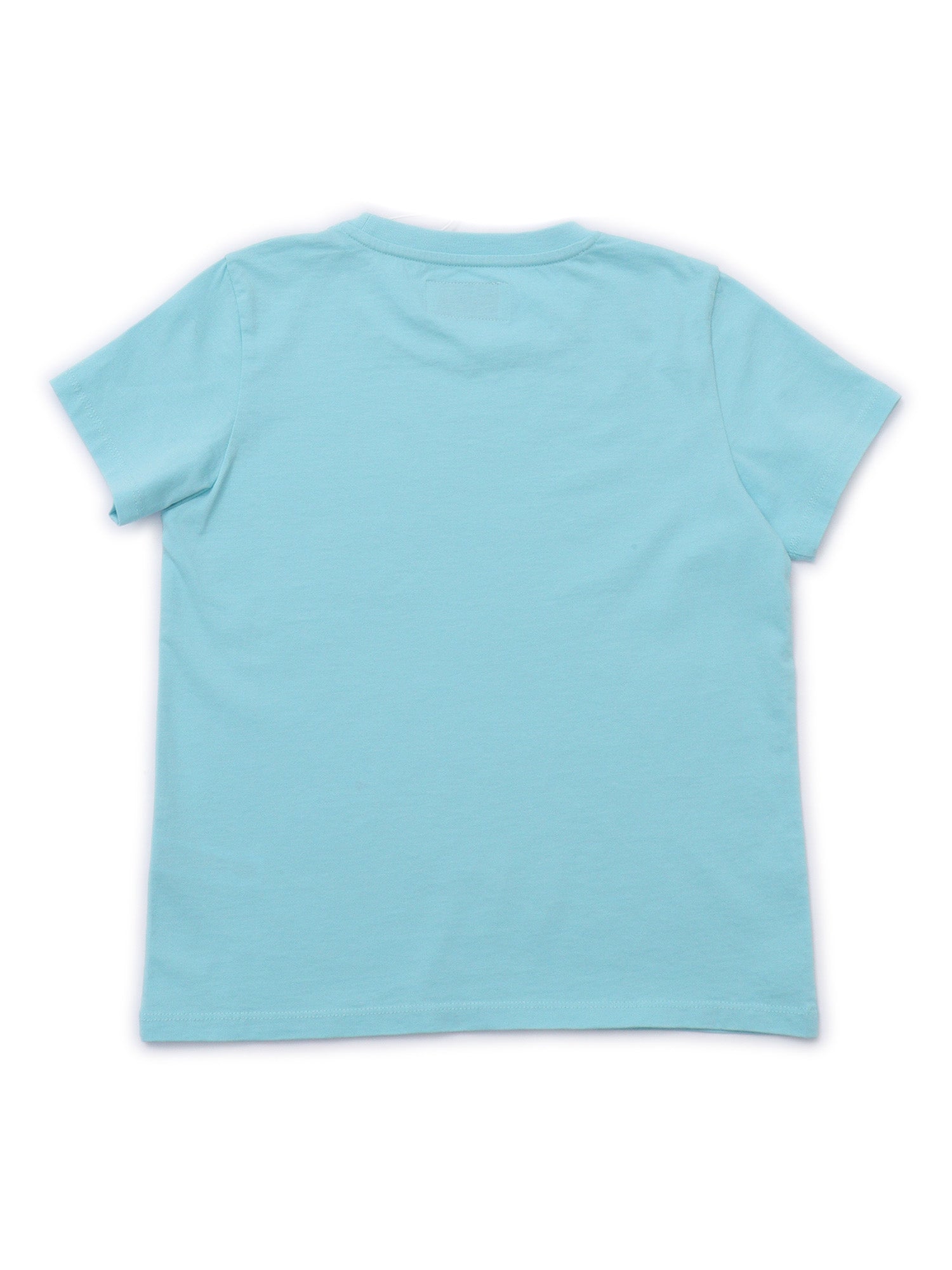 COTTON T SHIRT Light Blue Short Sleeves T-shirt