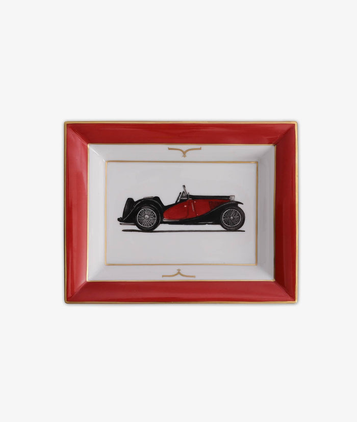 Pocket Emptier Vintage Car Red
