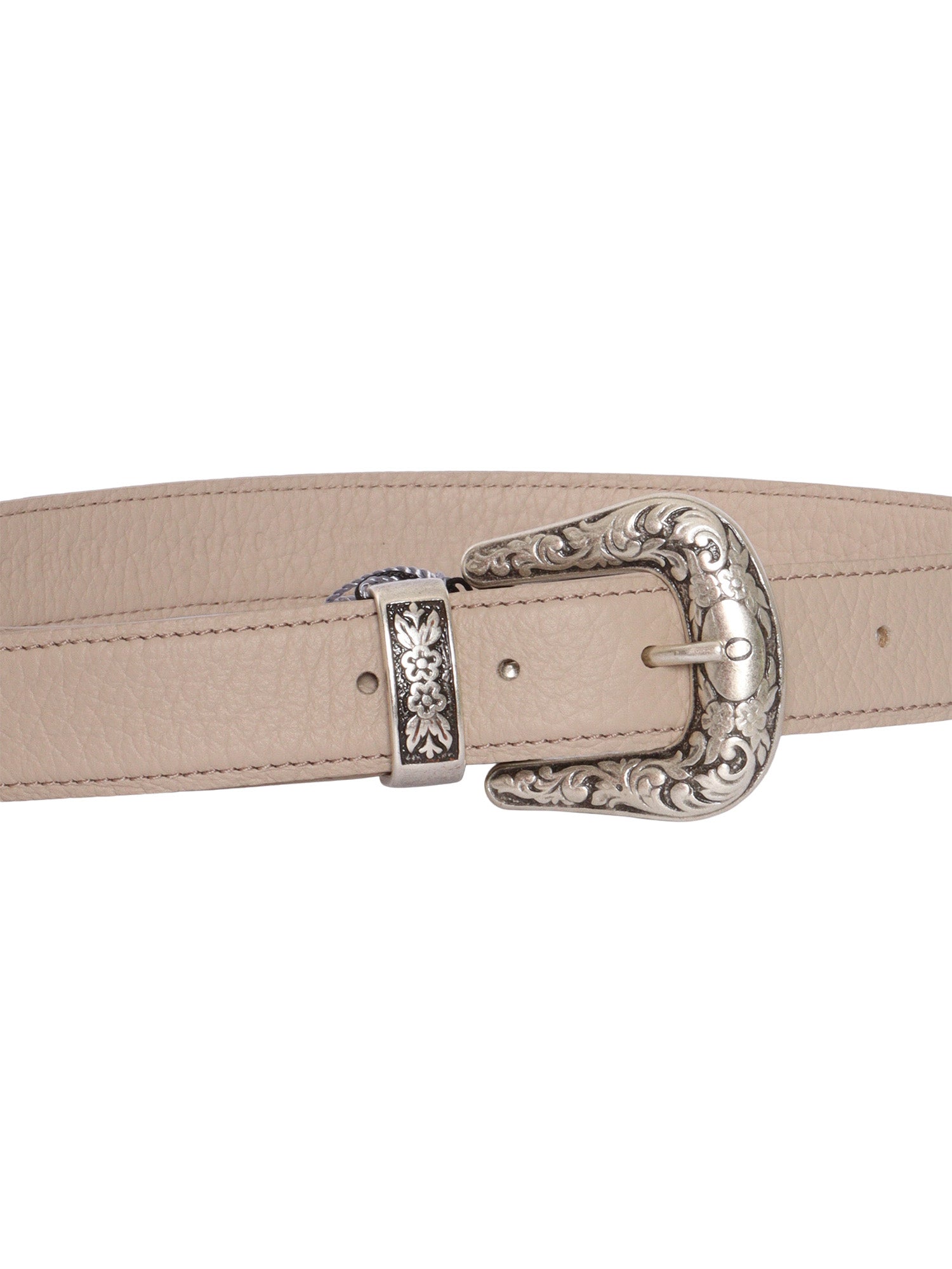 BELT Beige Calf Leather