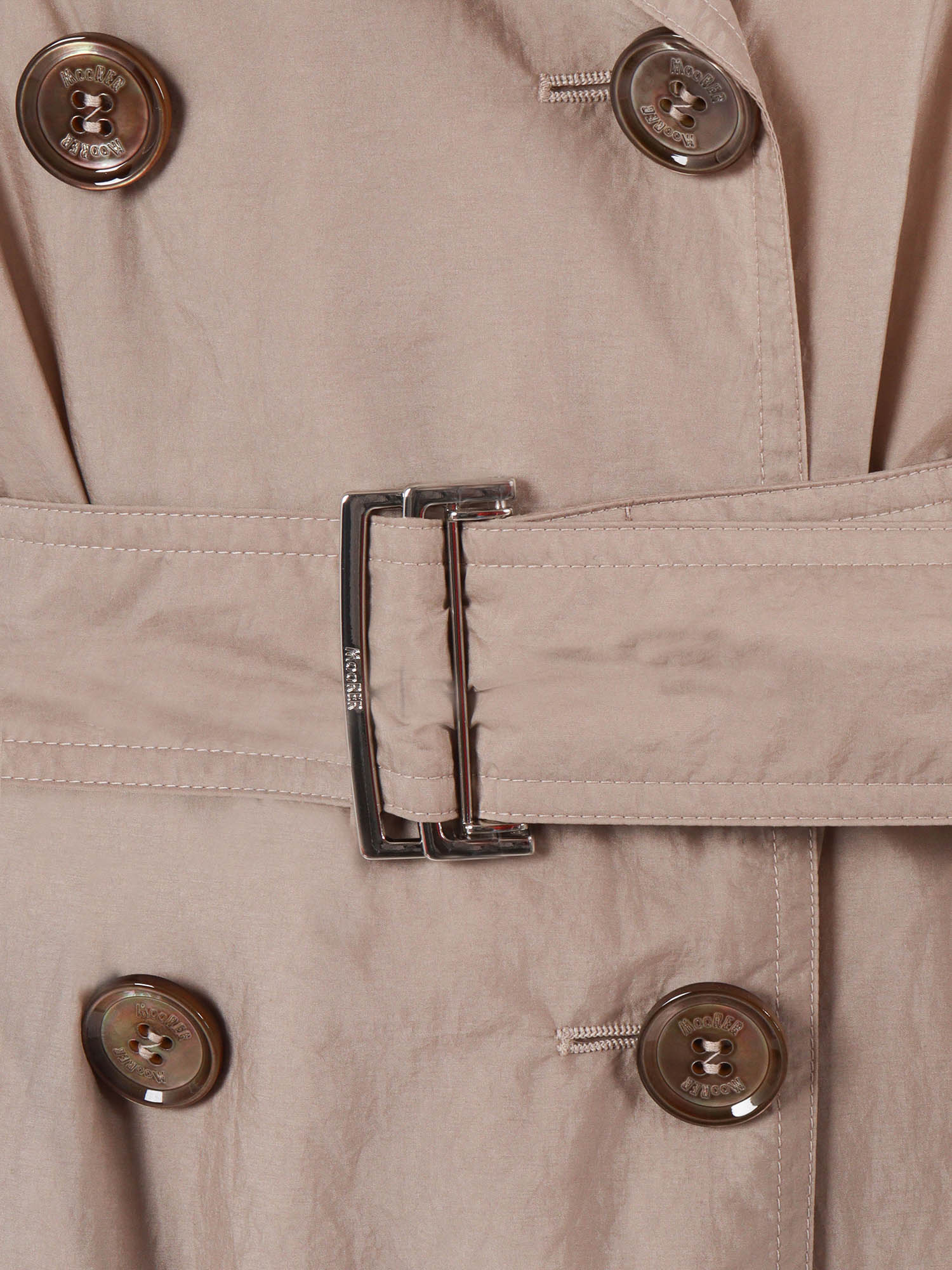 CLEOPATRA-DN1 JACKET Beige Polyester Coat