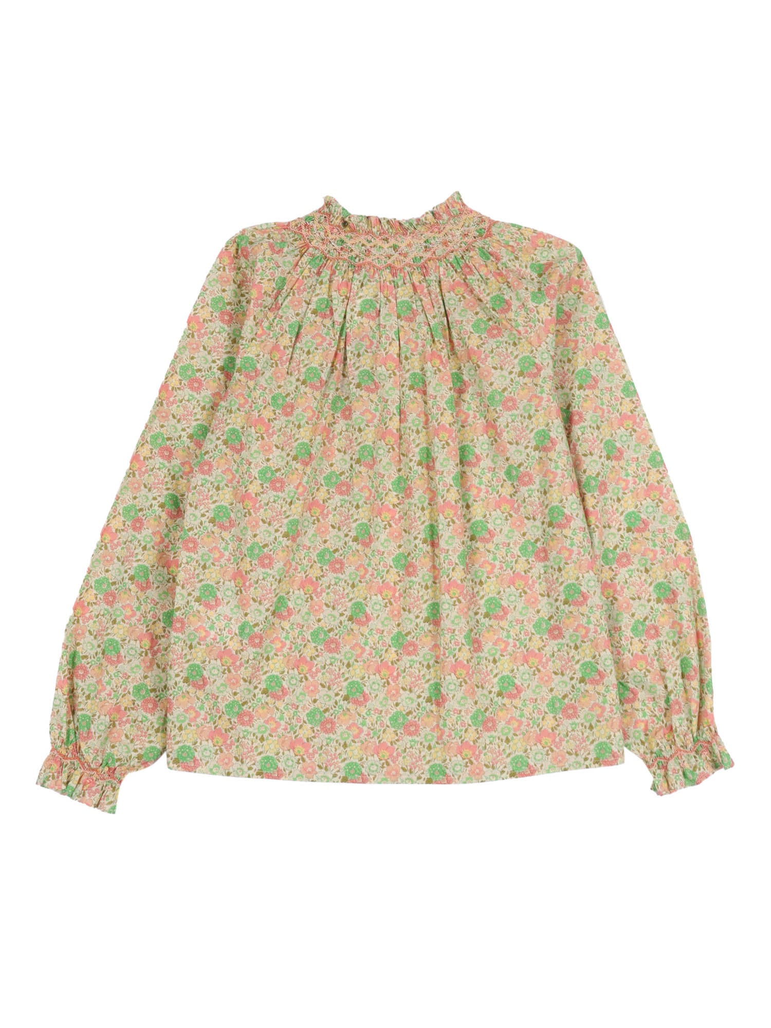 Smockee Petale Blouse Pink Organic Cotton