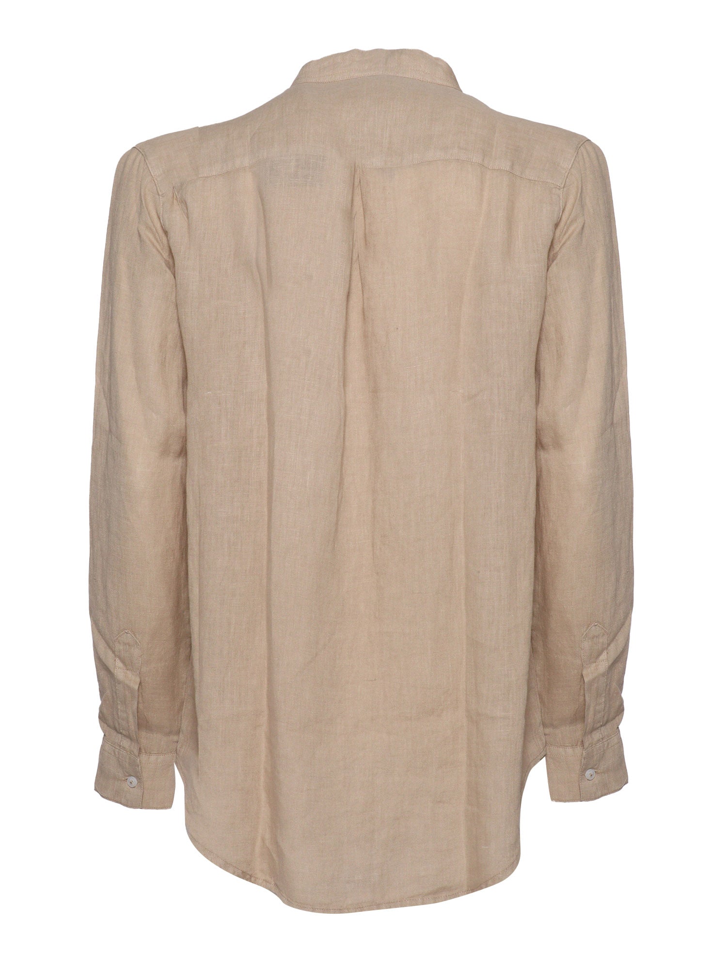 Beige Linen Shirt