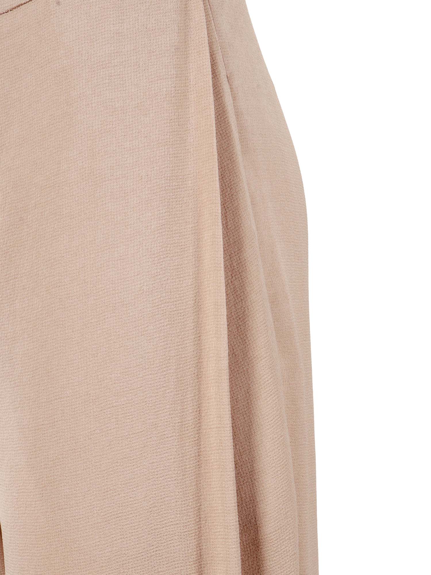 TROUSER Brown Viscose Pant