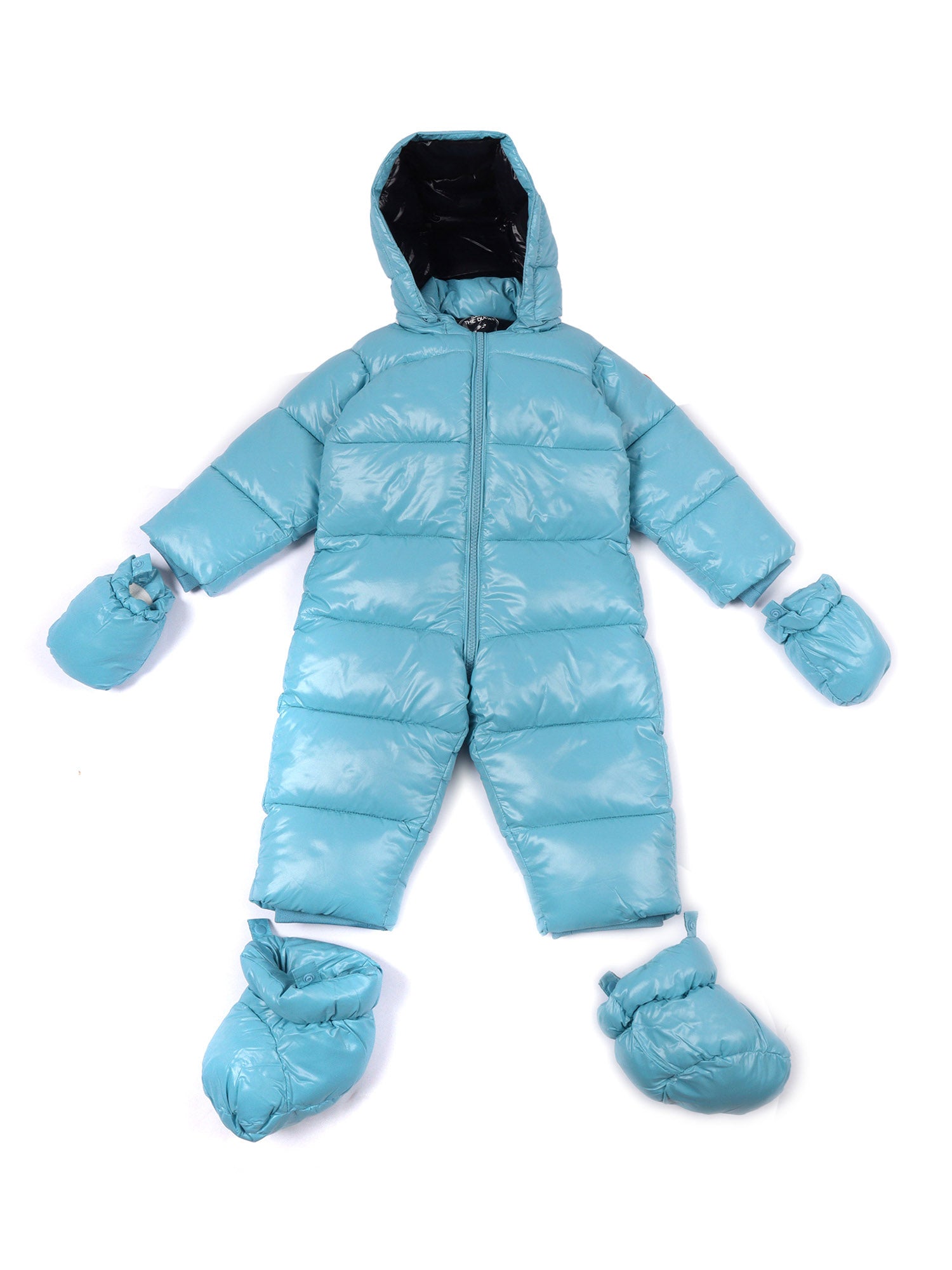 Shell Hooded Suit Light Blue Overall