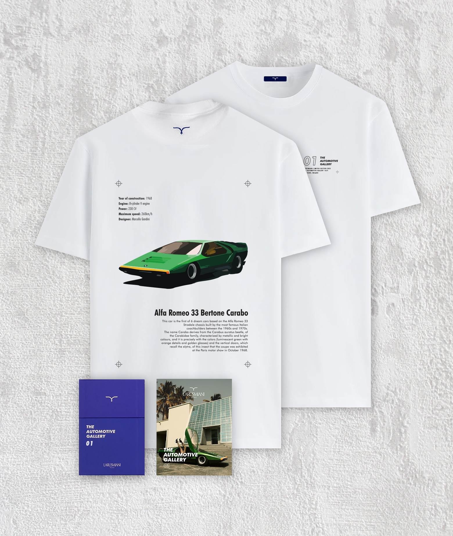 The Automotive Gallery - 01. Alfa Romeo Carabo White