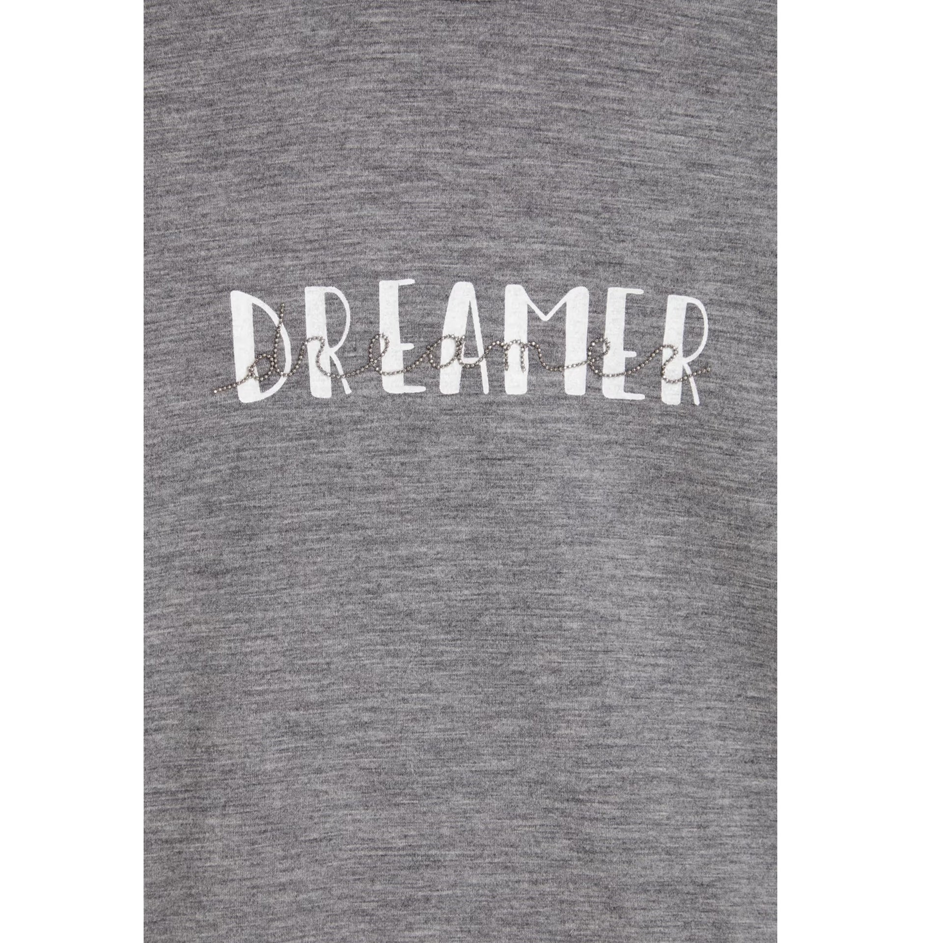 Dreamer Jersey T-Shirt Gray Elastane Virgin Wool