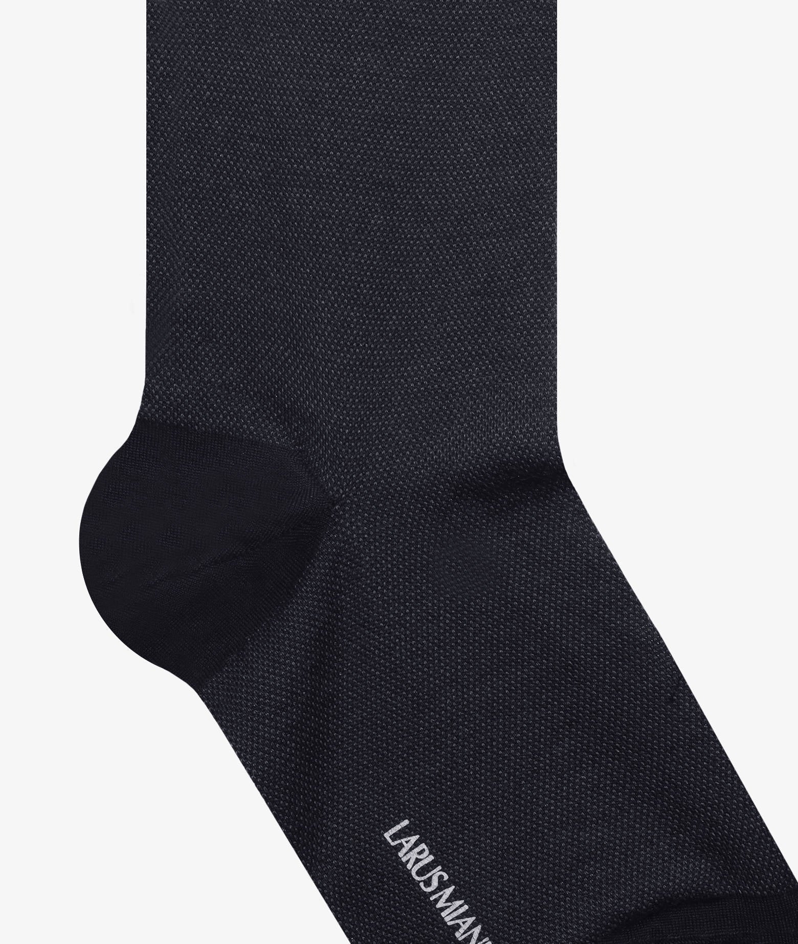 Micro Pattern Socks Navy