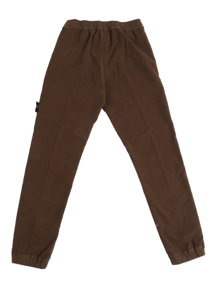 Comfort Pants Green Cotton Elastane