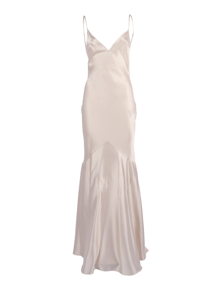 Women�s Dress White Polyester Elastane Midi
