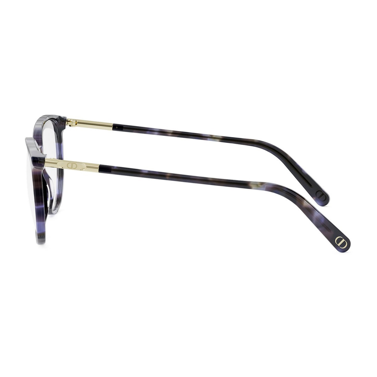Dior MINICD O B7I 2400 Havana Viola Marrone Acetate Occhiali Da Vista