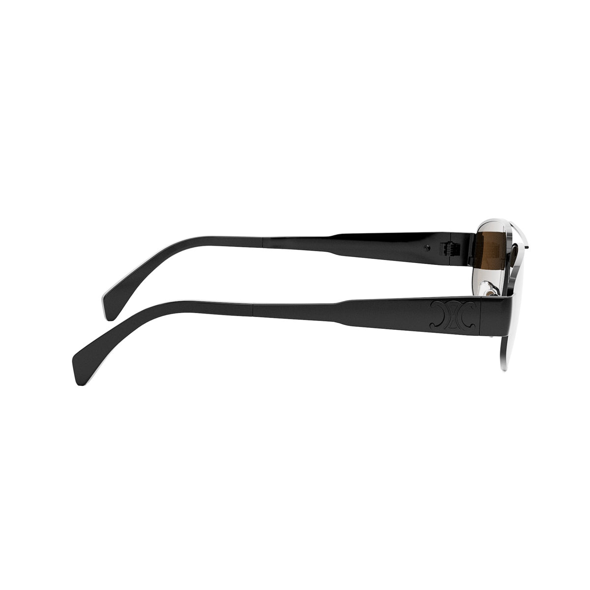 CL40281U 01E Nero Oro Metal Occhiali Da Sole