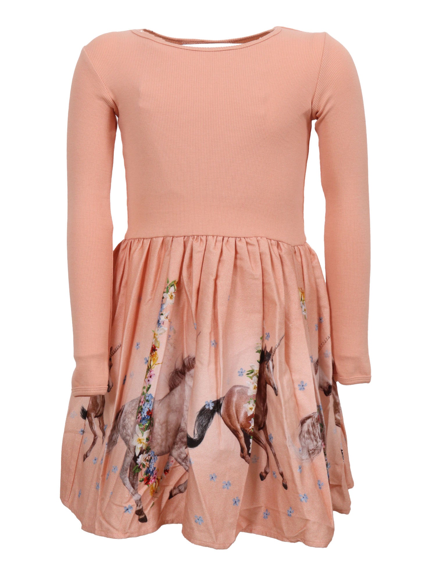 Casie Warm Dress Ls Cotton Organic