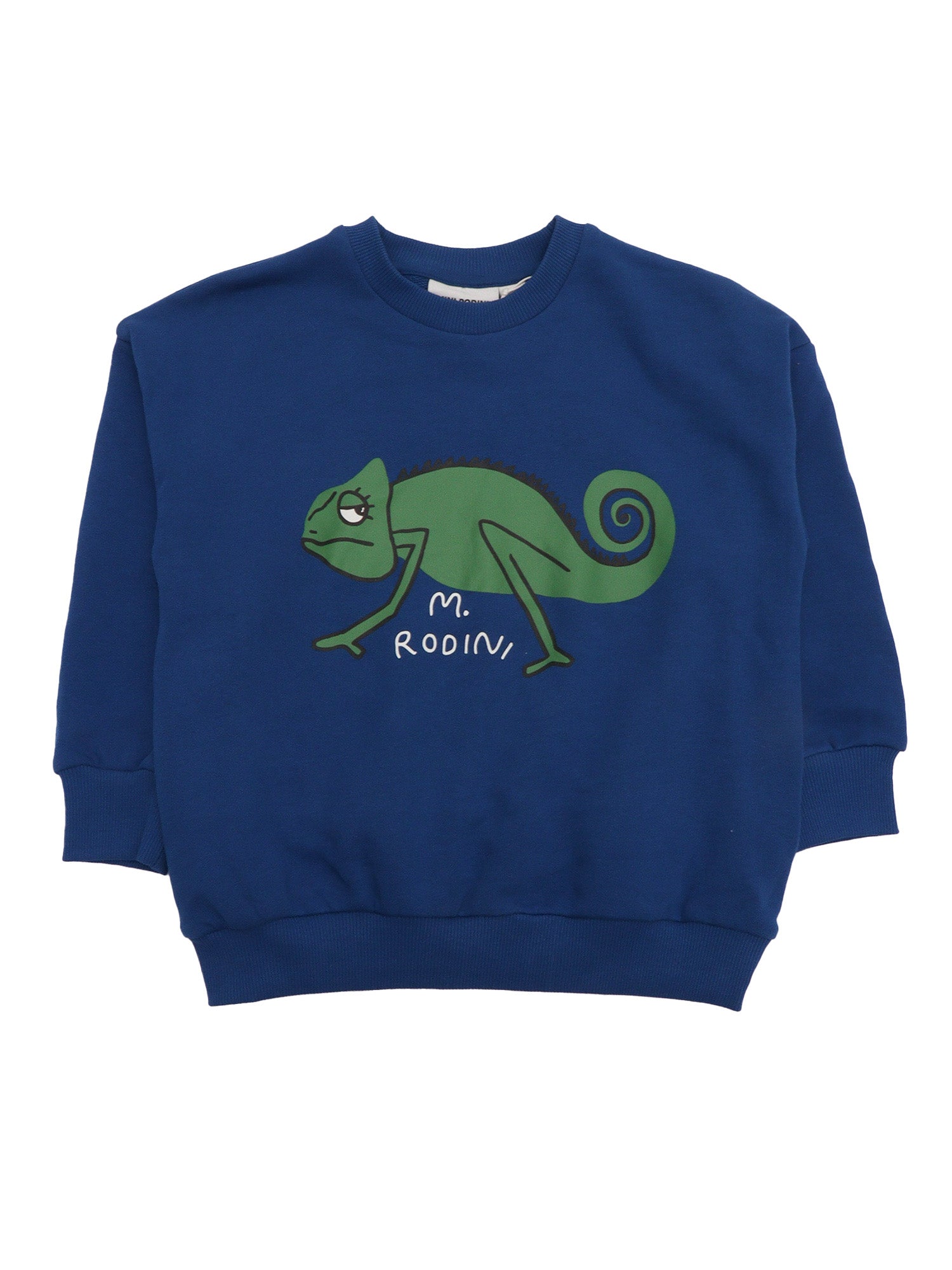 Lizard sp sweatshirt Blue Organic Cotton